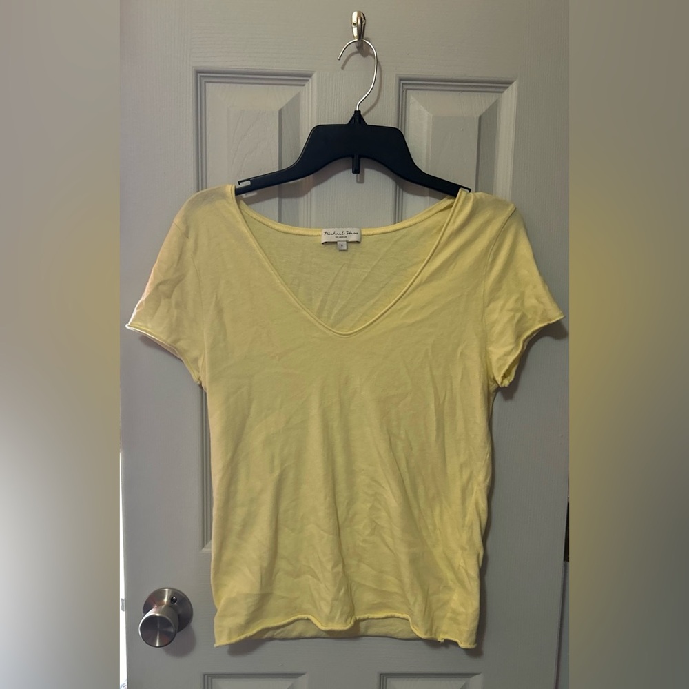 Yellow Michael Stars Shirt